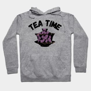 Tea Time Gaiwan Asian Teacup Design Hoodie